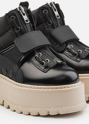 Черевики на платформі fenty x puma rihanna масивне взуття dollskill чоботи пума 37