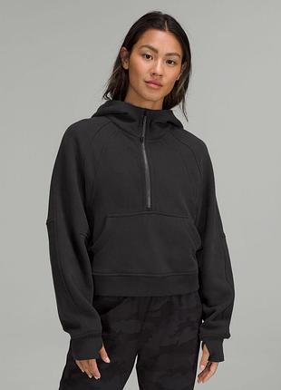 Чорна спортивна кофта lululemon