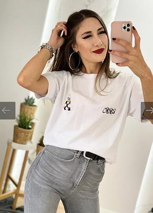 Стильна футболка off white 2