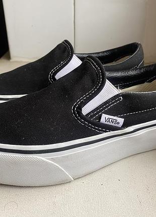 Кеди сліпони vans 37р. оригінал