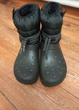 Чоботи сапожки crocs w8 (37-38) 2