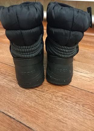 Чоботи сапожки crocs w8 (37-38) 6