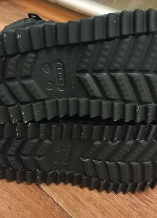 Чоботи сапожки crocs w8 (37-38) 8