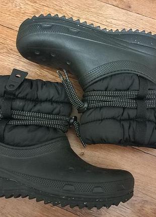 Чоботи сапожки crocs w8 (37-38)