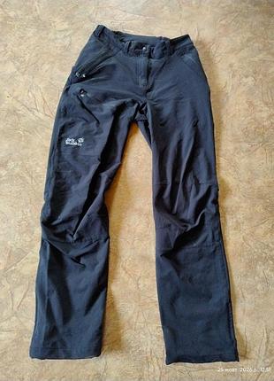 Спортивні штани jack wolfskin чорні