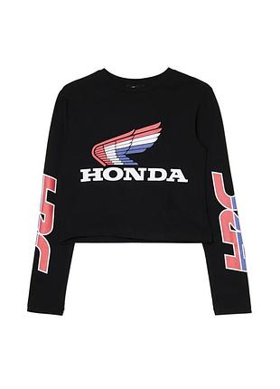 Жіночий кроп-лонгслів cropp із ліцензійної серії honda