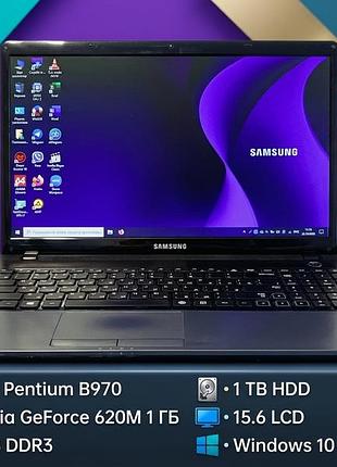 Samsung np300e5c 15.6",pentium b970,8gb ddr3,hdd 1 тб,geforce 620m 1 гб