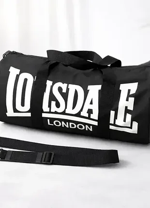 Спортивная сумка бочонок для тренировок фитнеса 33л lonsdale