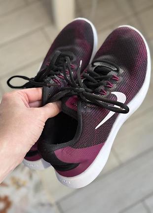 Кросівки nike чорно-бордові текстильні