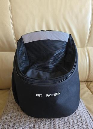 Сумка-переноска для собак pet fashion quadra . стан ідевльний