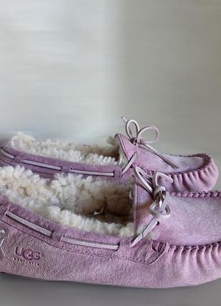 Замшевые мокасины-тапочки "ugg dakota"