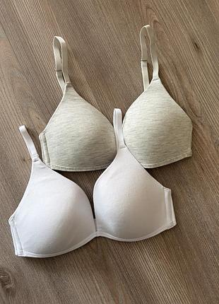 Бавовняний бюст без кісточок комплект 2 шт primark