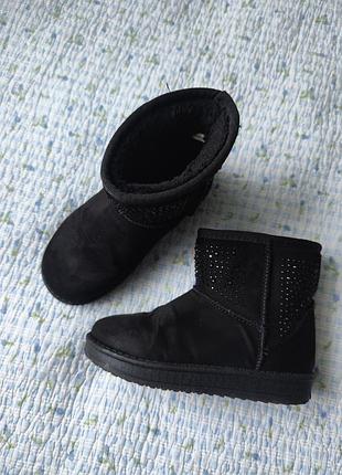 Уггі дитячі ugg чорні, розмір 30