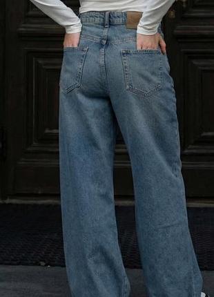 Джинси жіночі ідеальні stradivarius long straight 40р.(m/l)