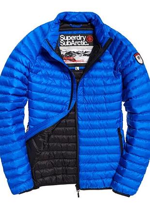Мікро-пуховік superdry subarctic real down розмір xl оригінал