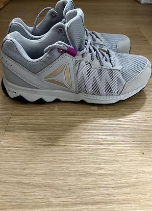 Кросівки reebok сірі з сіткою dmx lite