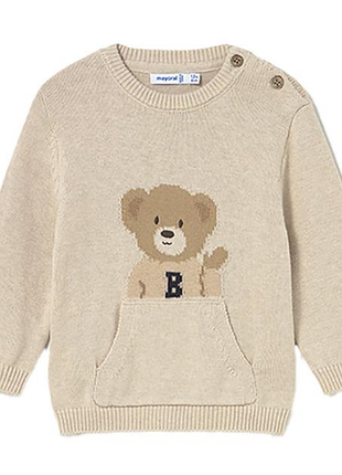 Дитячий светр кофта, з ведмедиком teddy