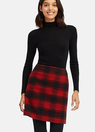 Юбка шерстяная uniqlo