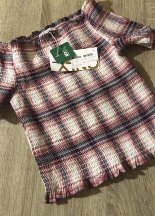 Only кофта топик блузка резинка размер 36 s 100% cotton хлопковпя4 фото