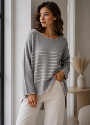 Кашеміровий светр оверсайз cocoa cashmere цікава спинка