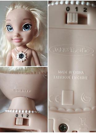 Інтерактивна лялька ельза холодне серце (disney frozen elsa jakks pacific), 34 см
.