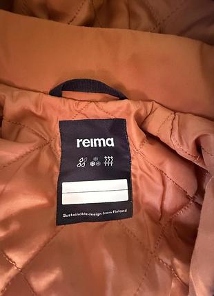 Дитяча демісезонна куртка reima теракотова
