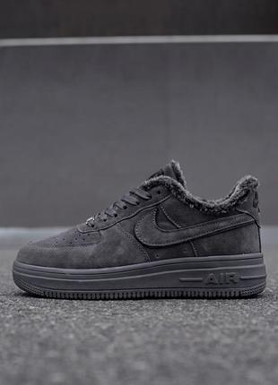 Чоловічі зимові кросівки nike air force 1'07 premium fur winter теплі з хутром 40-44 розмір ❄️