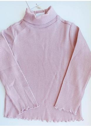 Рожевий гольф для дівчинки zara 2