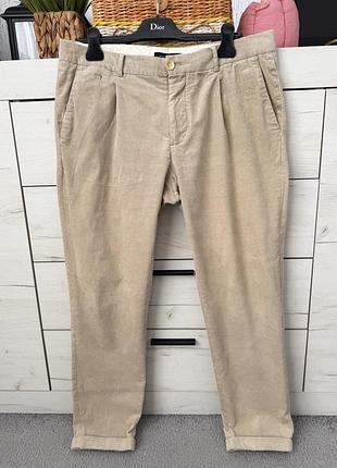 Чоловічі стильні вельветові брюки штани scotch & soda оригінал 32/32
