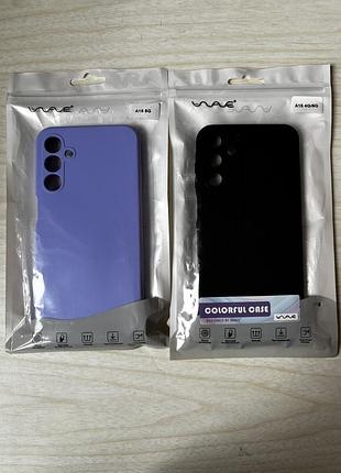 Нові силіконові чохли wave silicone cover на samsung a15 (4g/5g)