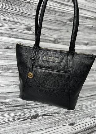 Шкіряна сумка шопер/тоут pure luxuries london