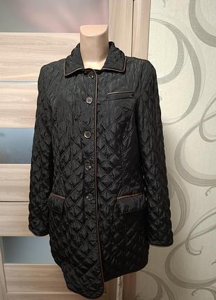 Элегантная стеганая куртка/пальто madeleine (неместья) в стиле barbour.