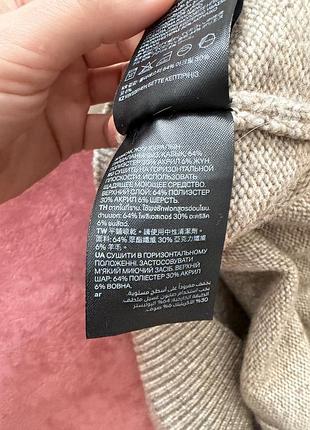 Женский теплый свитер h&amp;m 4