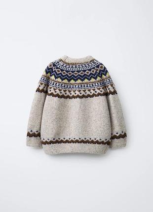 Мʼякий светрик кофта zara 3-4