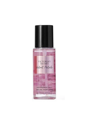 Мини спрей для тела velvet petals fragrance mini mist 75 мл