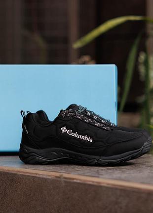 Columbia firecamp fleece gore-tex black white 2