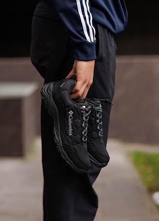 Columbia firecamp fleece gore-tex black white 3