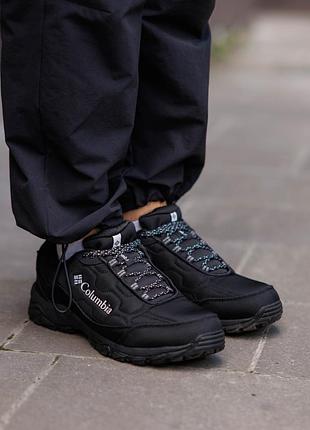Columbia firecamp fleece gore-tex black white 6