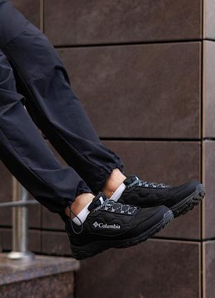Columbia firecamp fleece gore-tex black white 8