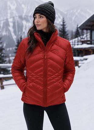 Жіноча зимова куртка пуховик the north face 550