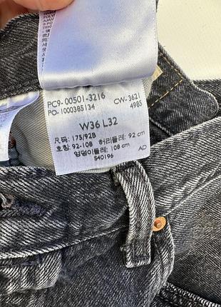 Джинси levi's 501 original fit w36 l32 10