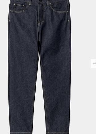 Чоловічі джинси carhartt сині класичні