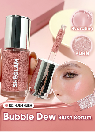 Жидкие румяна-сыворотка bubble dew blush serum - 103 hush hush (6370-103)
