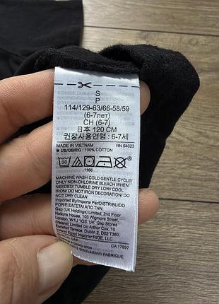 Футболка чорна з малюнком gap 6