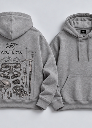 Теплі худі arc'teryx hoodie 3