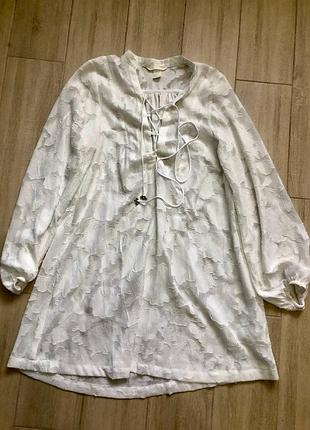 Пляжна накидка h&m біла розмір 34