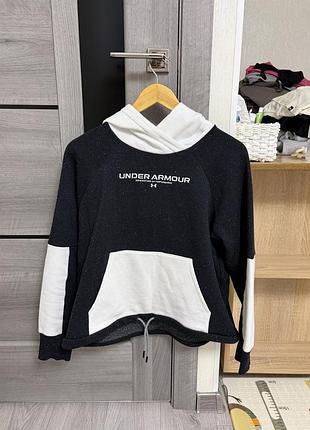 Худі under armour чорно-біле розмір xs