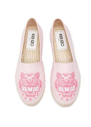 Оригінальні жіночі еспадрильї kenzo 🌸 рожеві, розмір 39, ідеальний стан, взуті 1 раз оригінал кенцо
