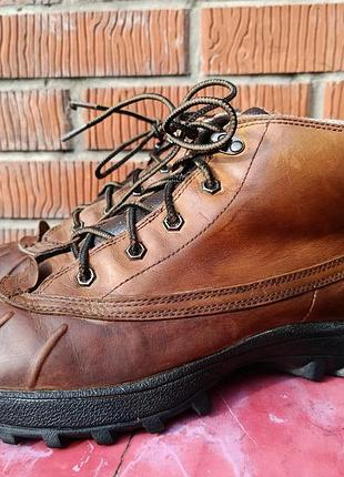 ​мужские кожаные ботинки timberland waterproof (демисезонные)