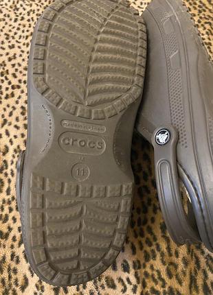 Сабо чоловічі crocs утеплені коричневі — купити в Україні | SHAFA ...